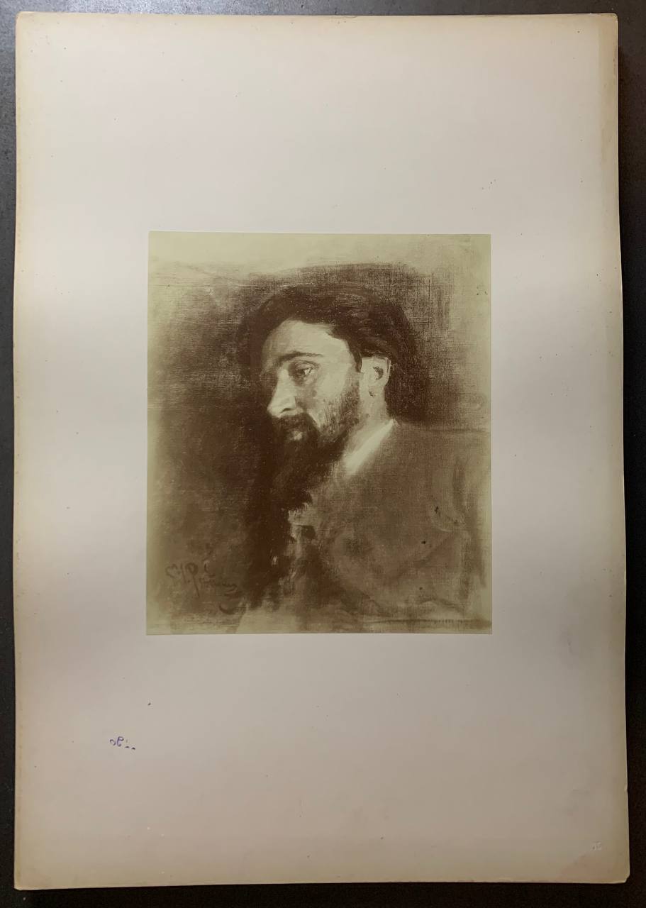 Профіль В. М. Гаршина, Альбом фотографій з картин І. Ю. Репіна, 1891