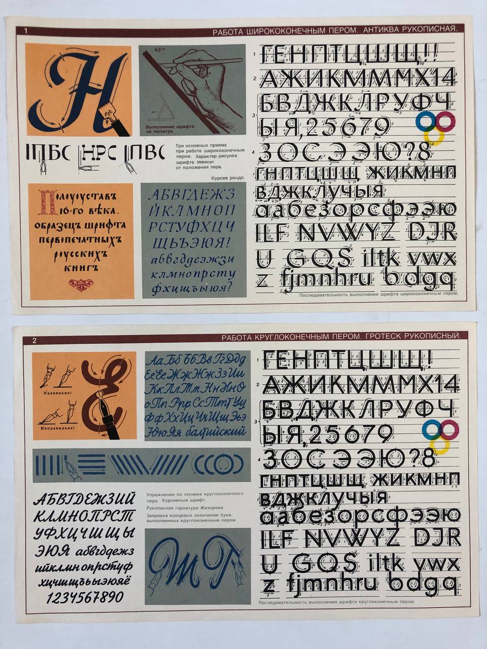 Шрифт в помощь художнику-оформителю, 1989