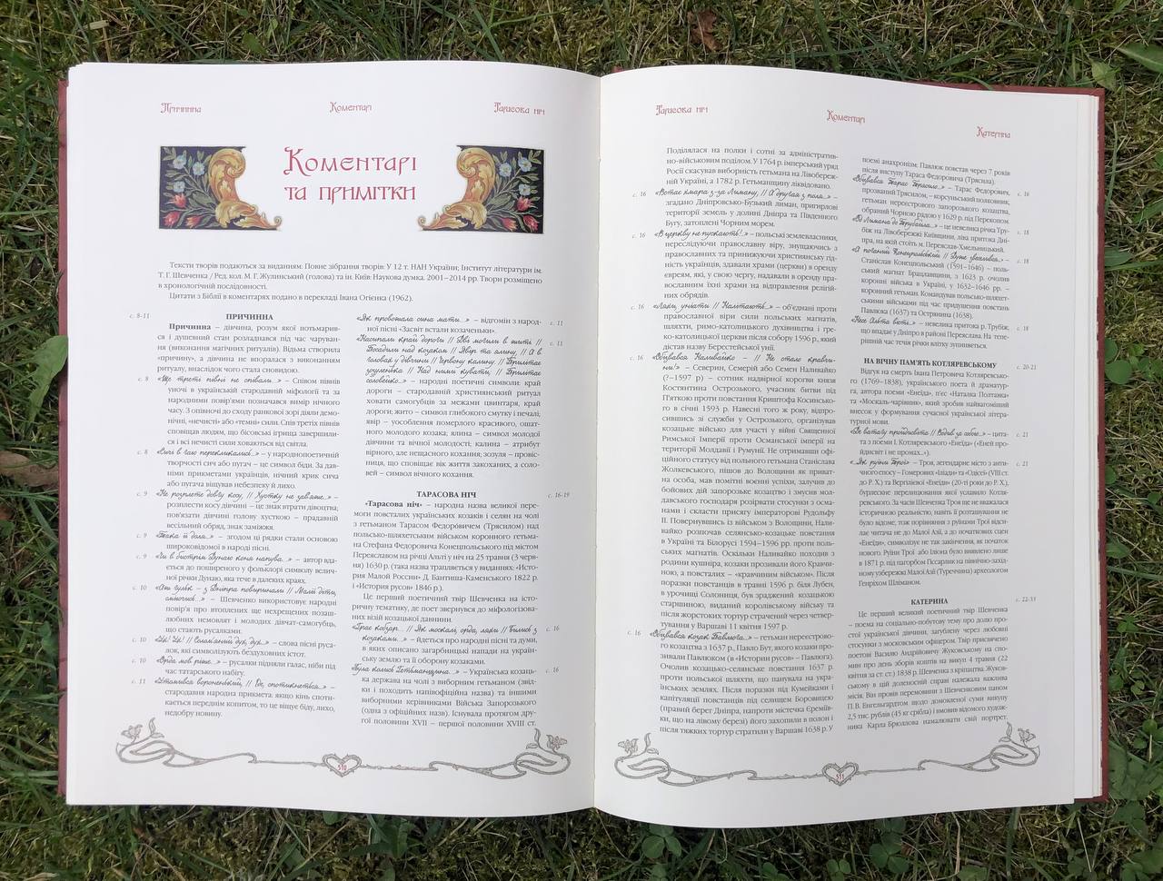 Художнє оформлення Кобзаря