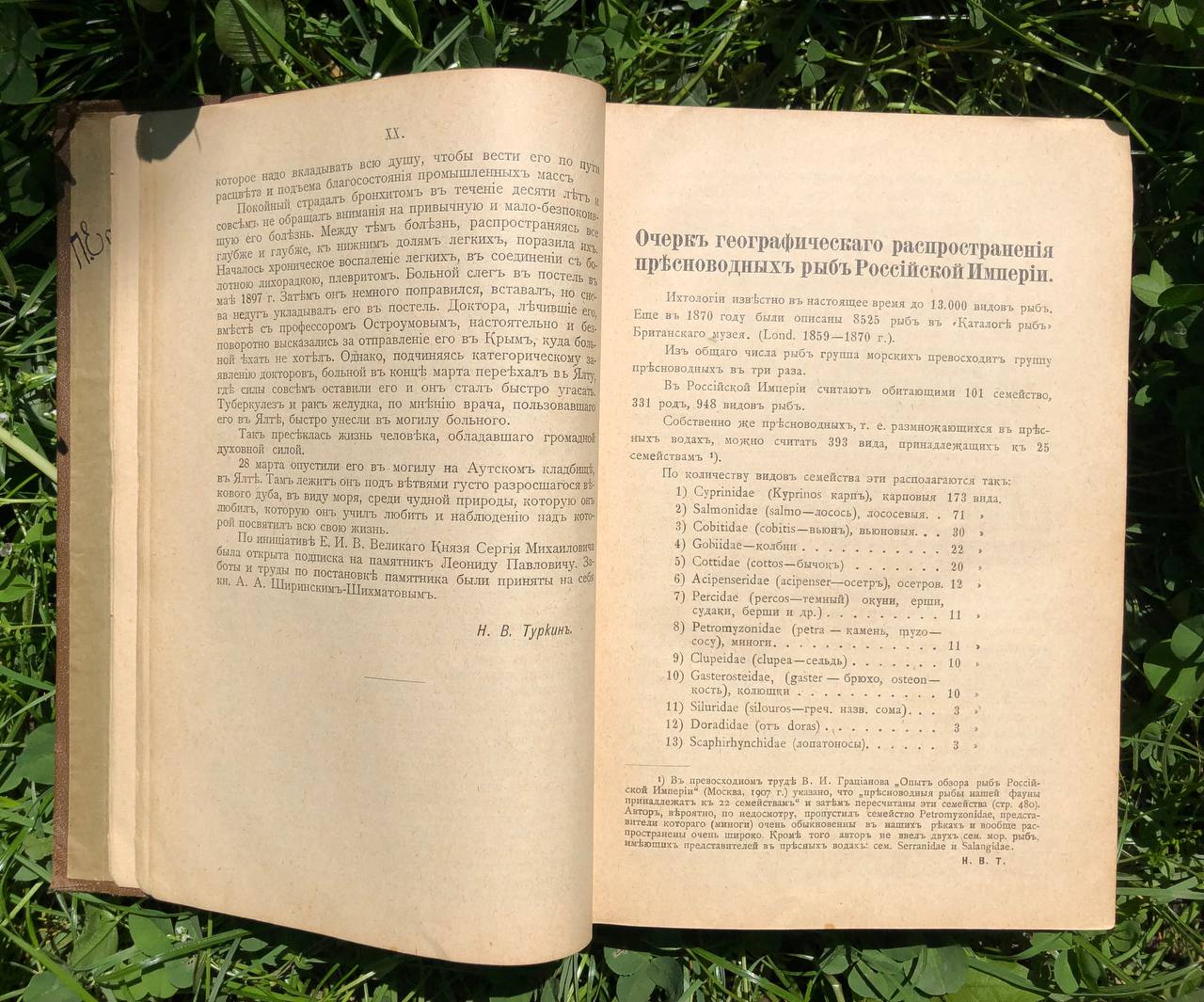 Рыбы России, Л. П. Сабанеев, 1911