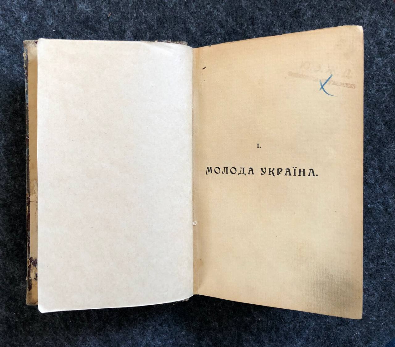 Іван Франко, Молода Україна, ч. 1., Львів, 1910 рік