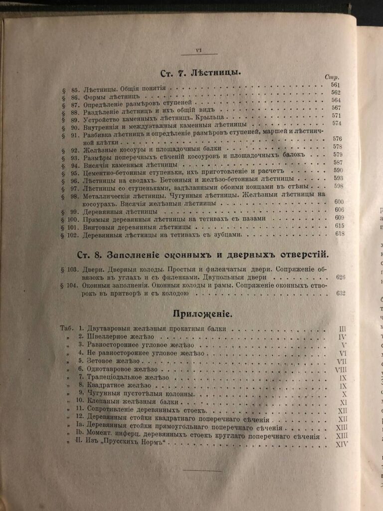 Архитектура, курс построения зданий и Альбом чертежей, Залесский В. Г., 1911
