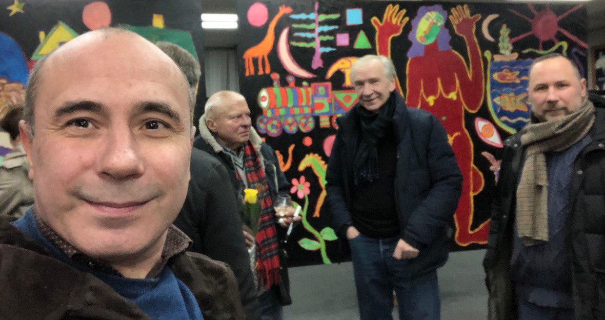 Кіно в моїй голові, альбом картин Петра Бойка