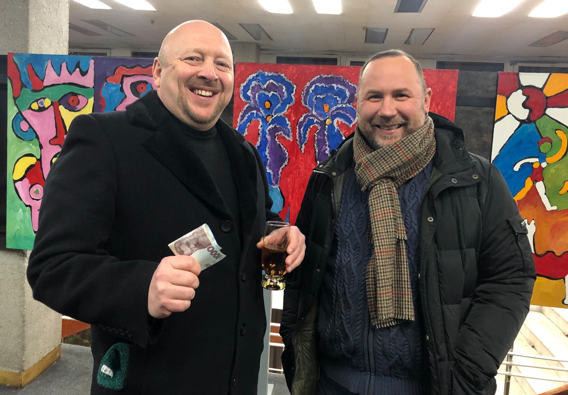 Кіно в моїй голові, альбом картин Петра Бойка
