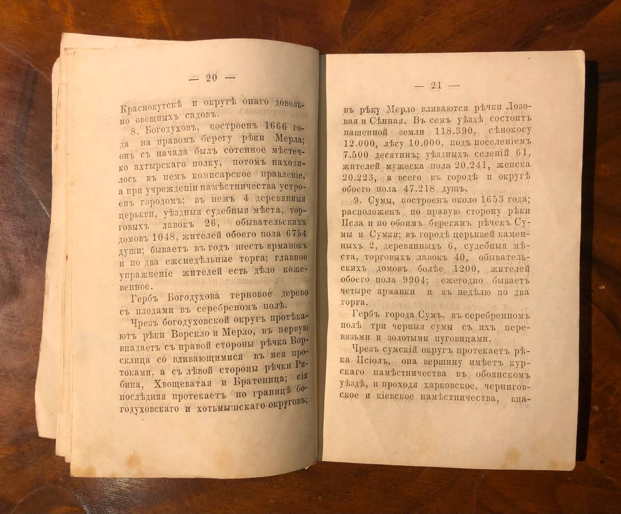 Топографическое описание Харьковского наместничества 1787 года